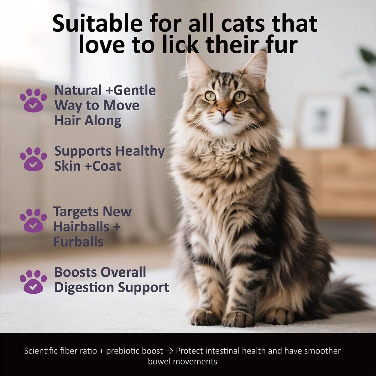Hairball Remedy Chews with Omega 3&6 Q9239