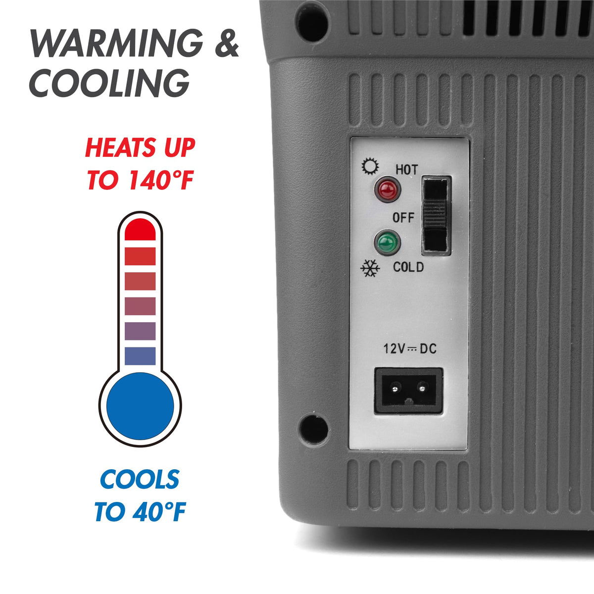 Portable 14 Liter Electric Cooler/Warmer E68509