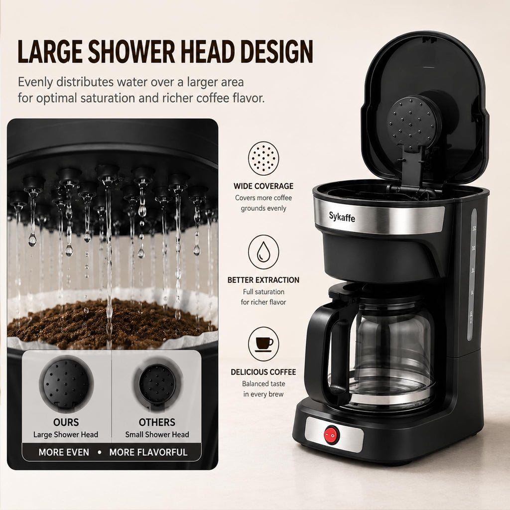12 Cup Drip Coffee Maker with Reusable Filter N936037