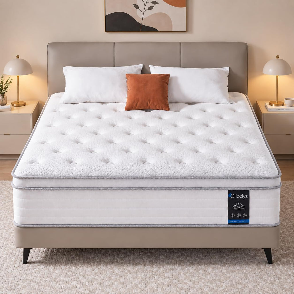 12 Inch Medium Firm Hybrid Spring Mattress T4231