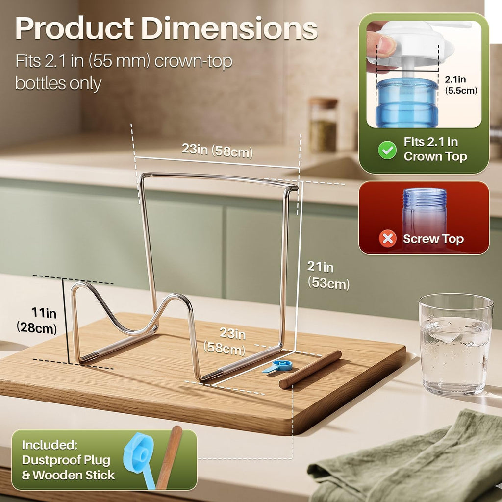 5 Gallon Metal Water Jug Holder S63877
