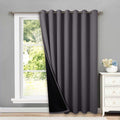 Gray 1 Panel 100 x 84 Inch Patio Door Curtain W70484
