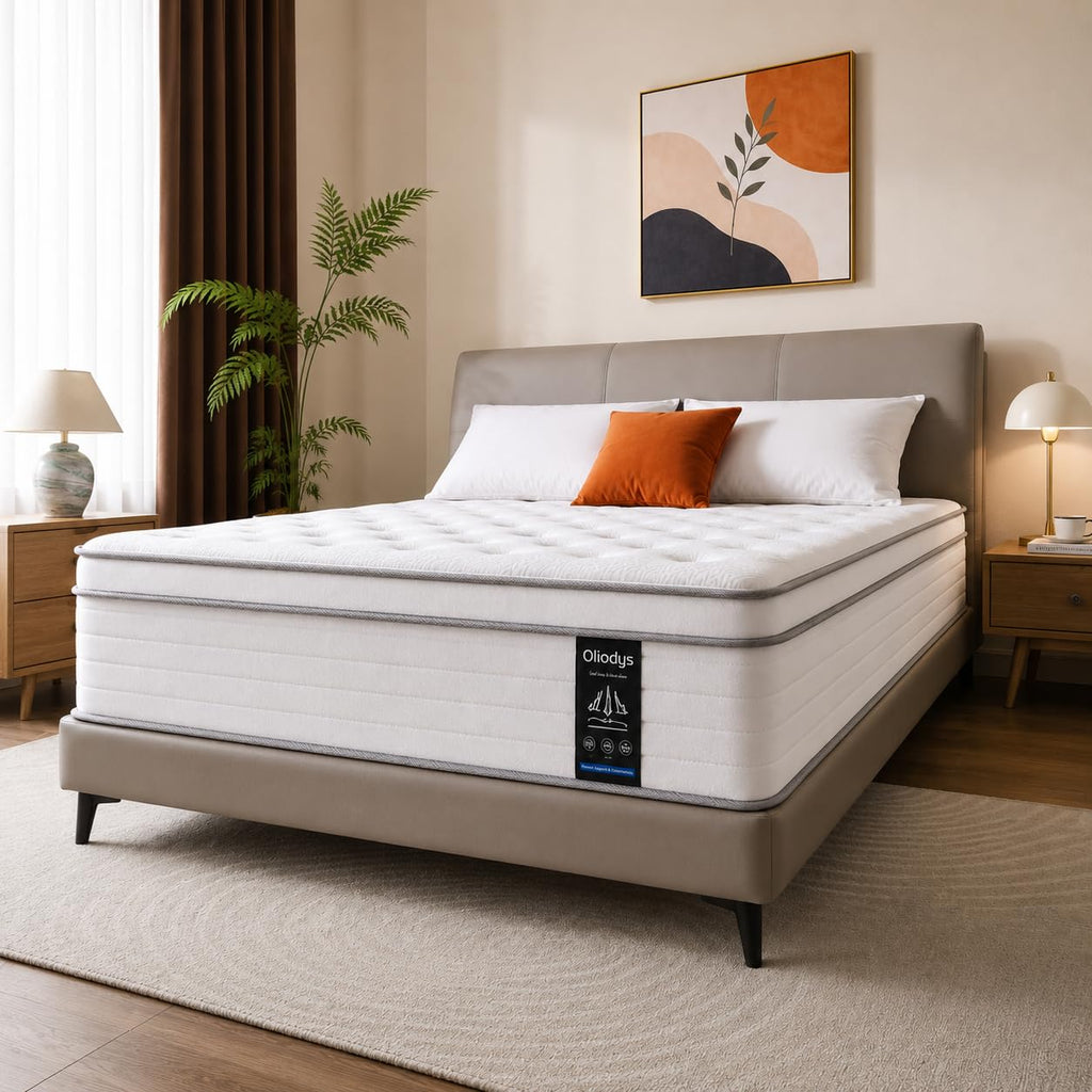 12 Inch Medium Firm Hybrid Spring Mattress T4231