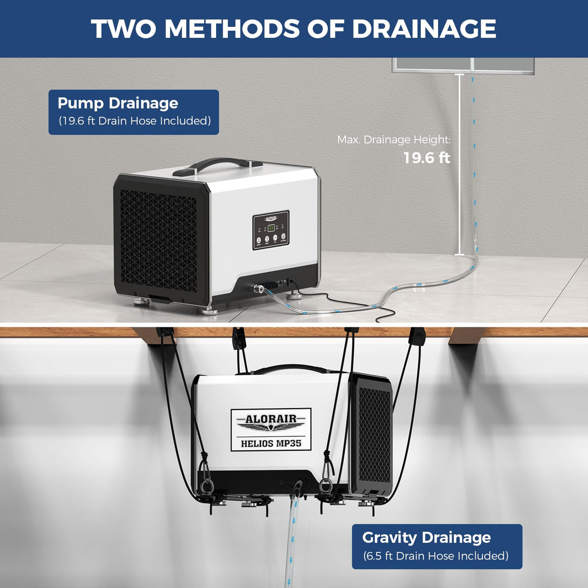70 Pints Dehumidifier with Pump S5853
