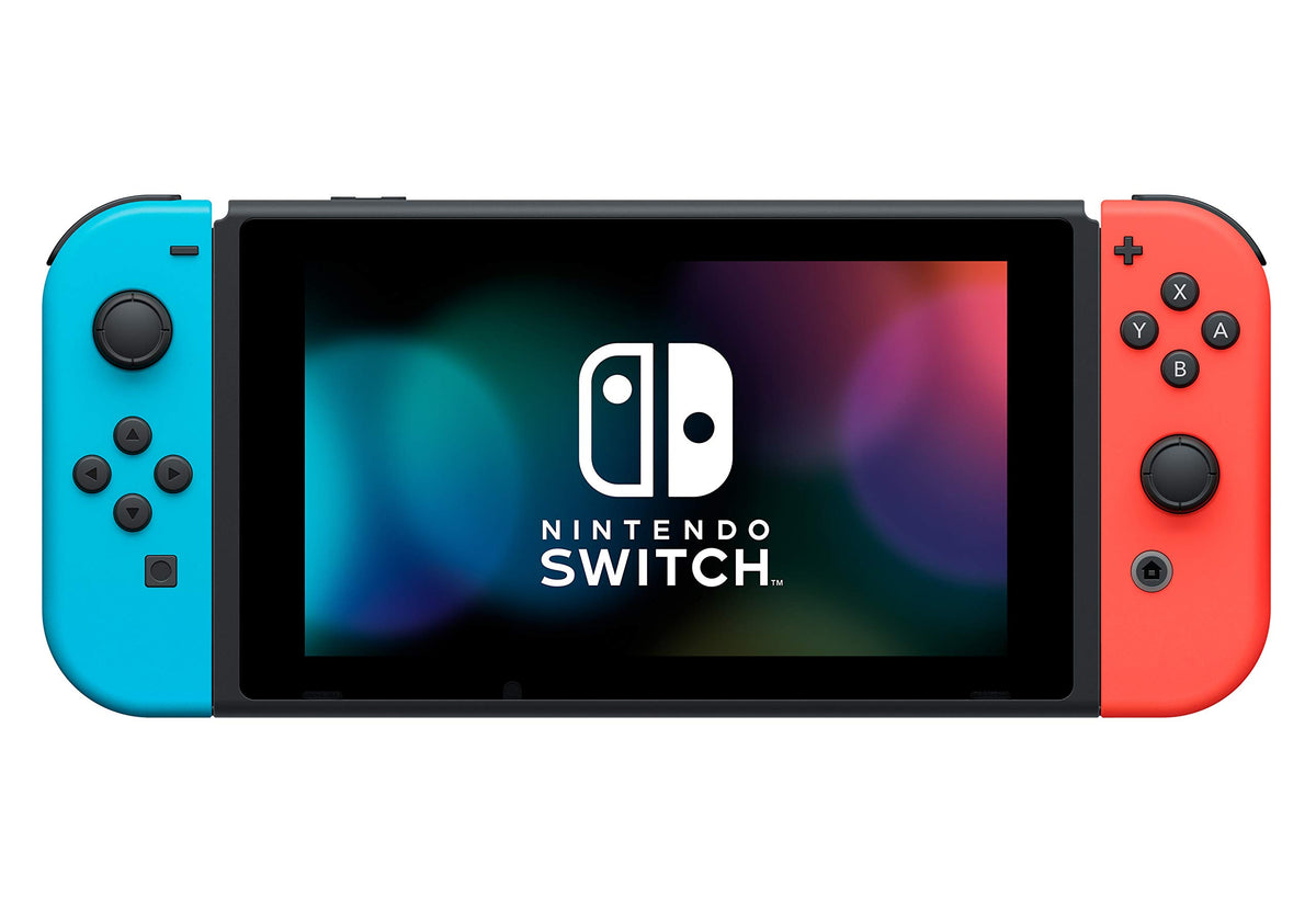 Switch Console with Neon Blue and Neon Red Joy-Con J905374