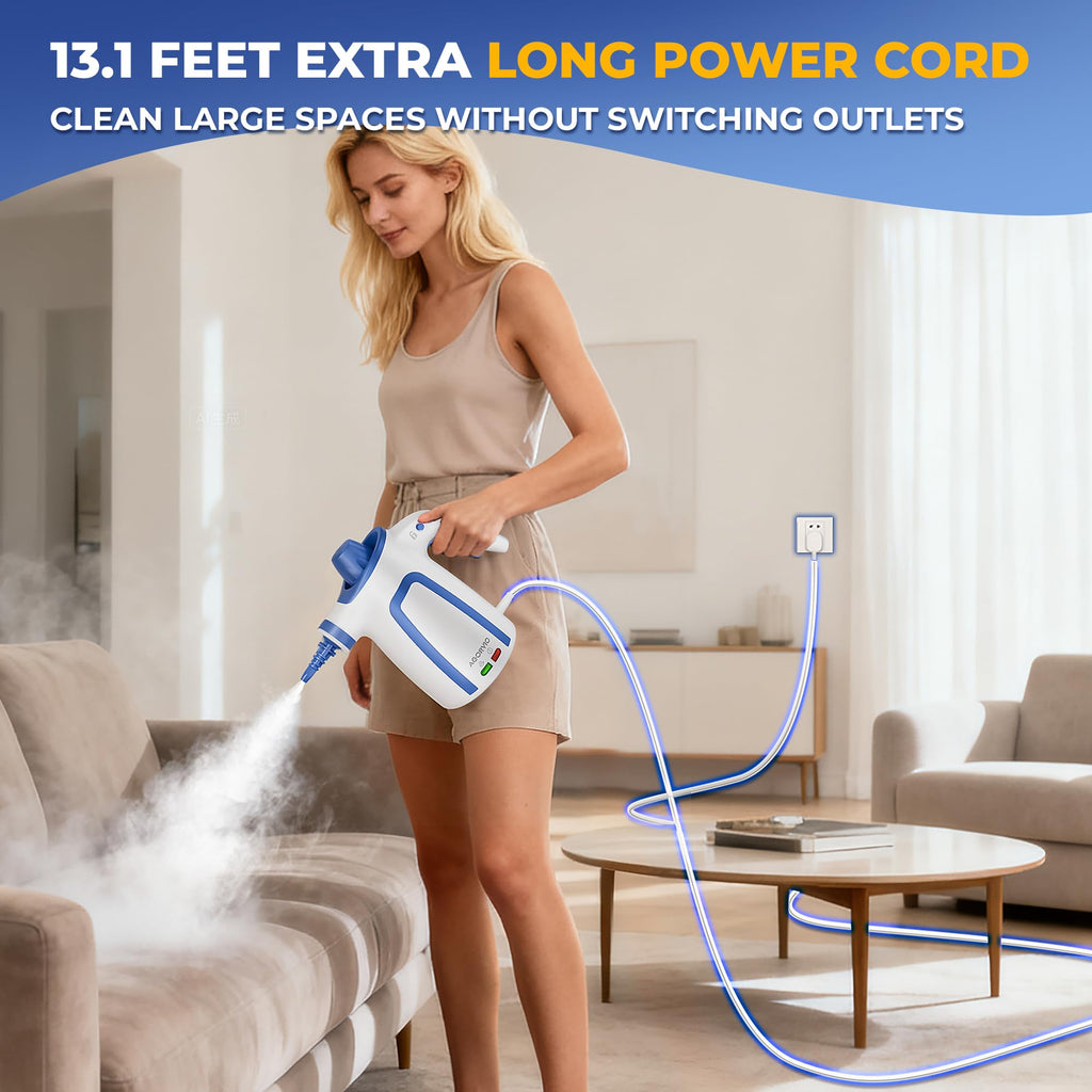 Handheld Steam Cleaner with 11 Accessories X700