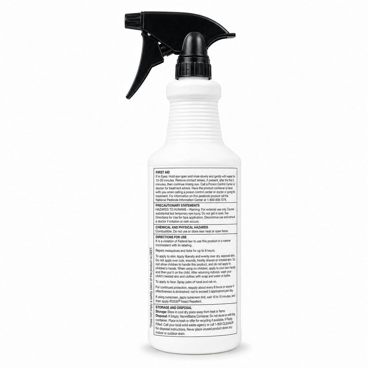 Insect Repellent Spray 8 Hour Protection 32oz Bottle H476488