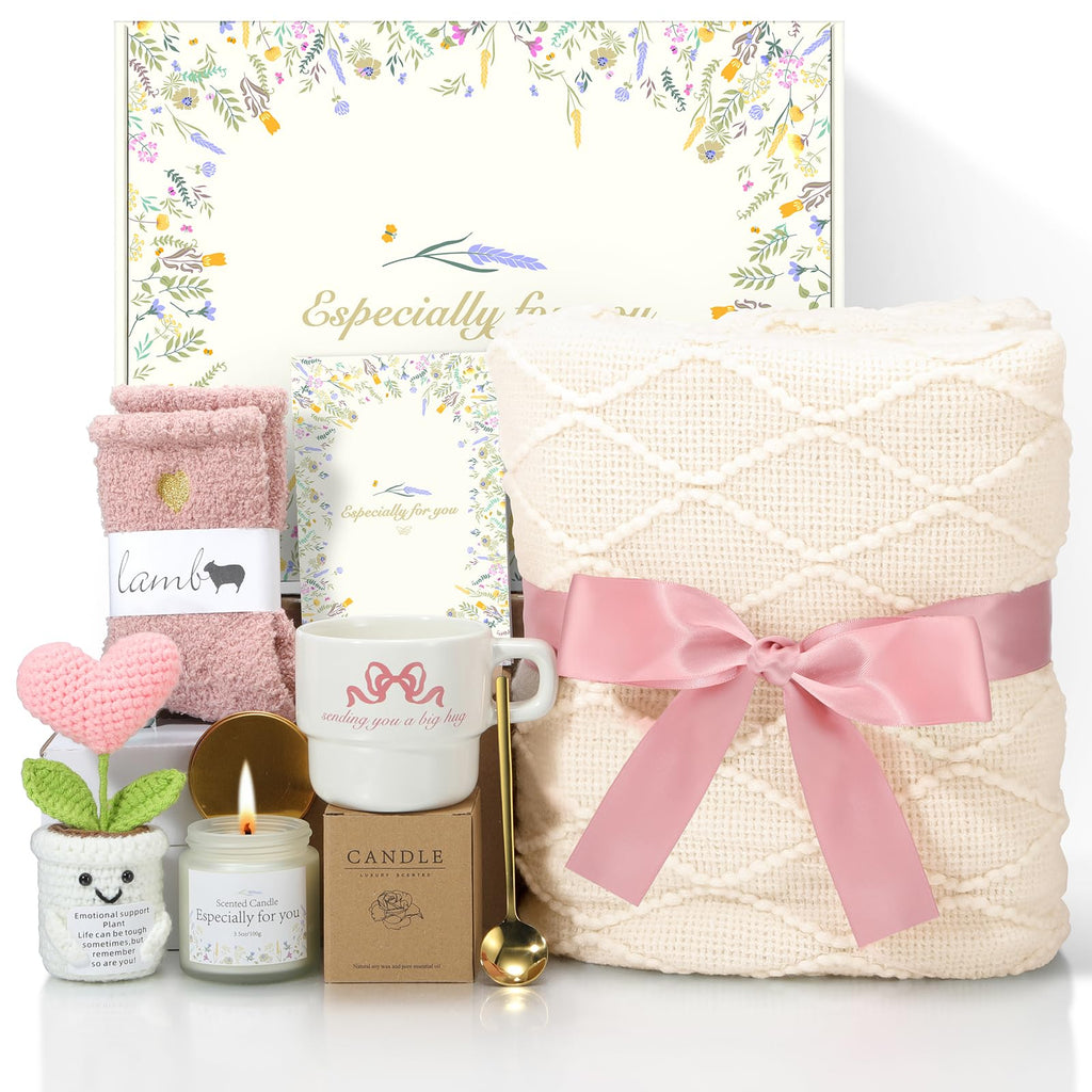 Pink White Care Package B3331