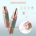 Portable Eyebrow Trimmer Electric Trimmer with Light O52399