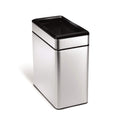 10L Stainless Steel Slim Open Trash Can R645