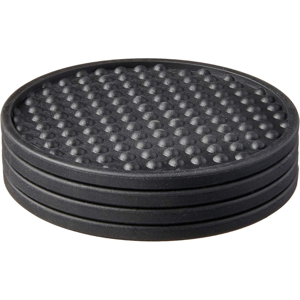 Black Set of 4 Coaster C204