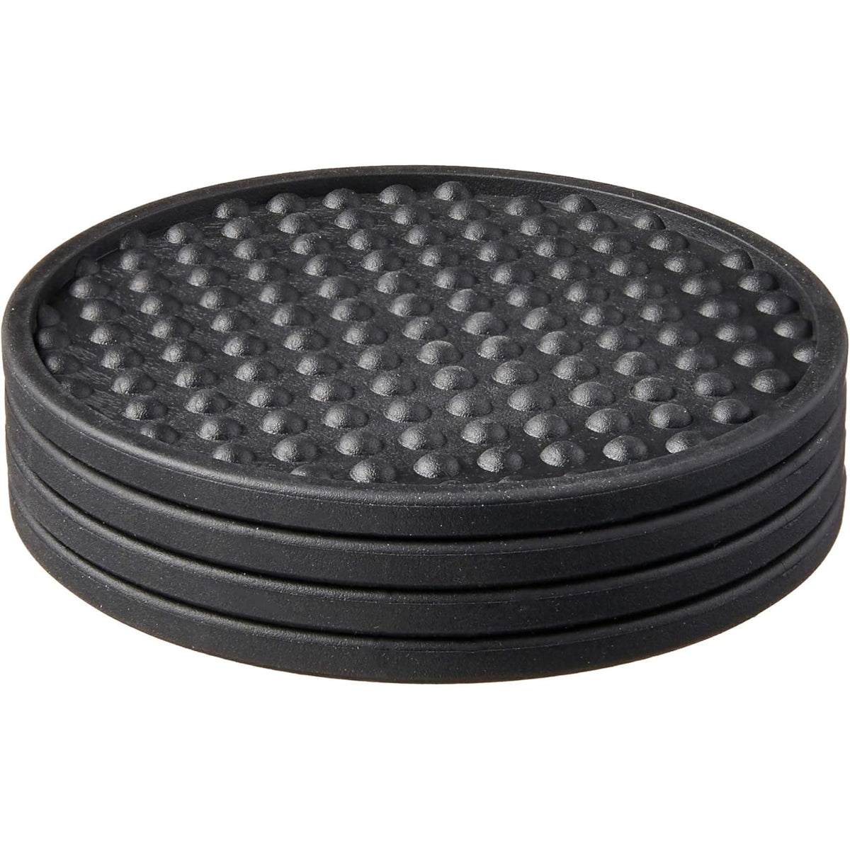 Black Set of 4 Coaster C204