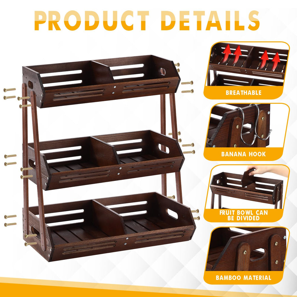 3 Tier Fruit Basket L2482