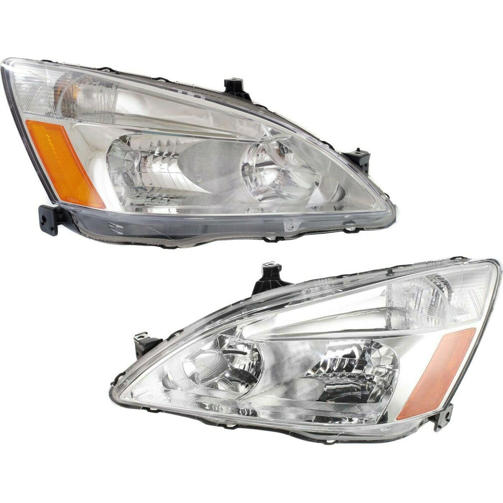Headlight Left Right Clear Lens E1918