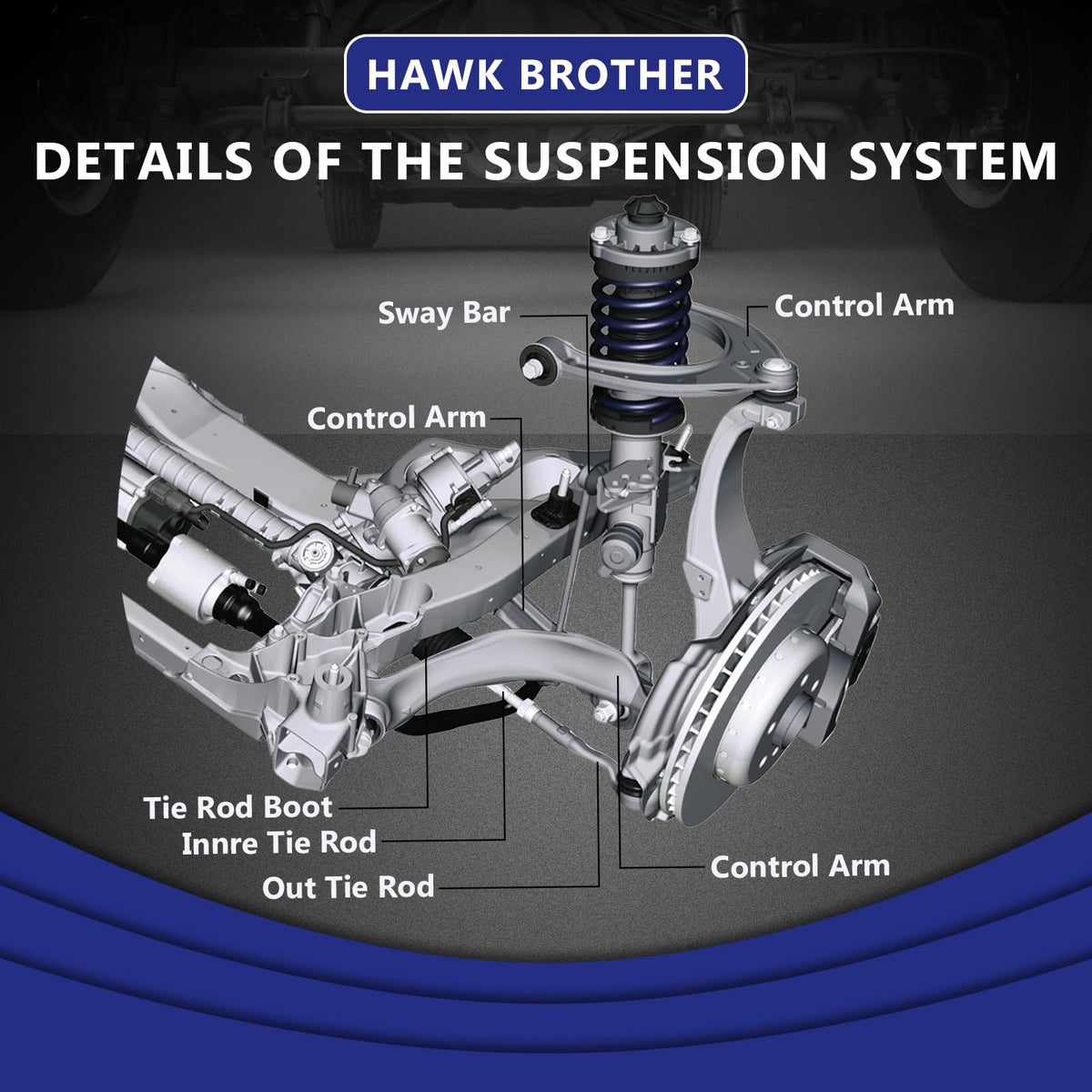 Front Control Arm Suspension B3301