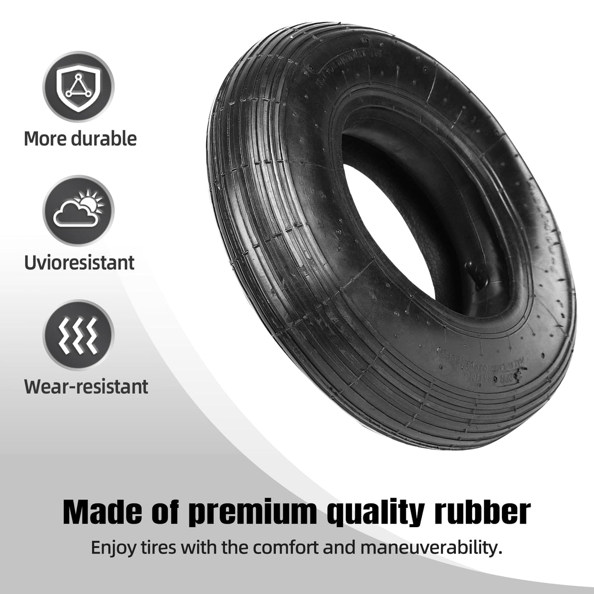 4.80/4.00-8" Tire and Inner Tube Set B5559