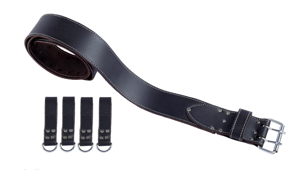 Brown Leather 22-Pocket Tool Belt F17594