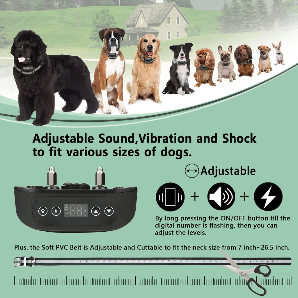 GPS Wireless Dog Fence System for 2 Dog T528080