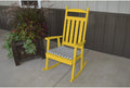 Yellow Pine Porch Rocking Chair N5958