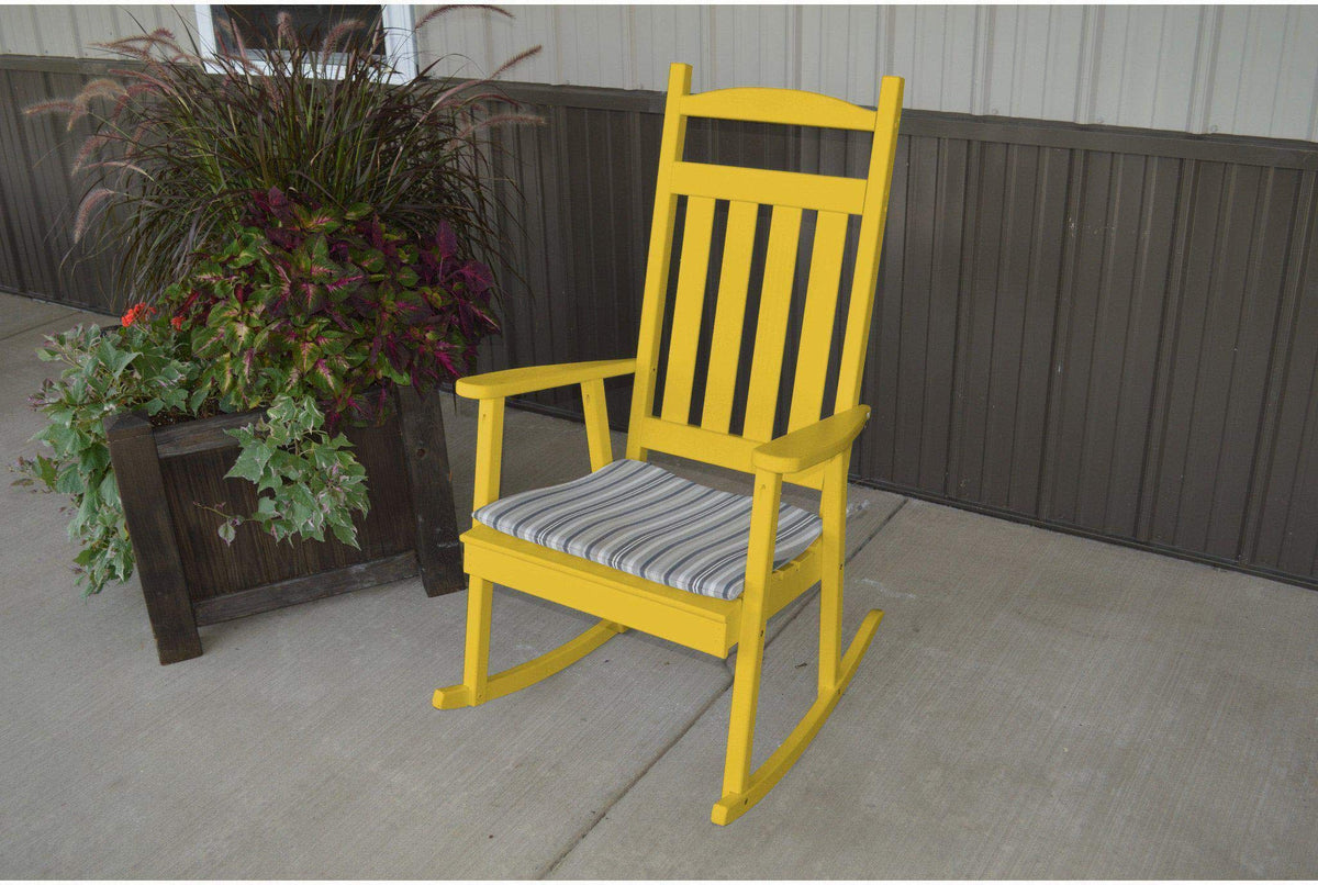 Yellow Pine Porch Rocking Chair N5958
