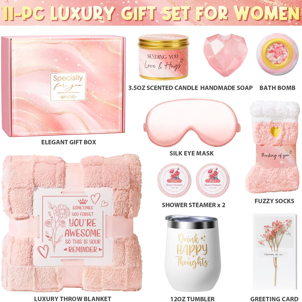 Gift Baskets for Women with Blanket G600
