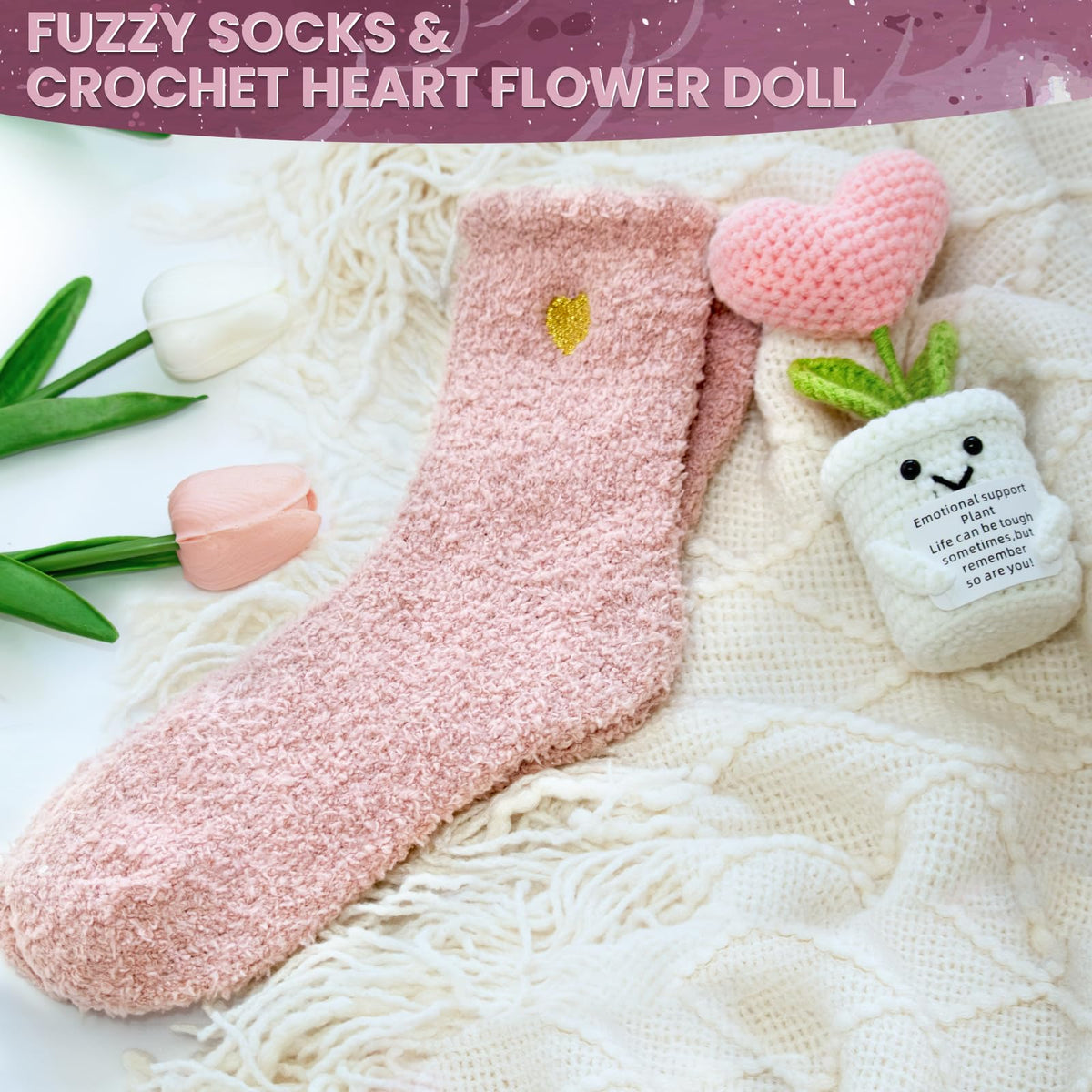 Pink White Care Package B3331