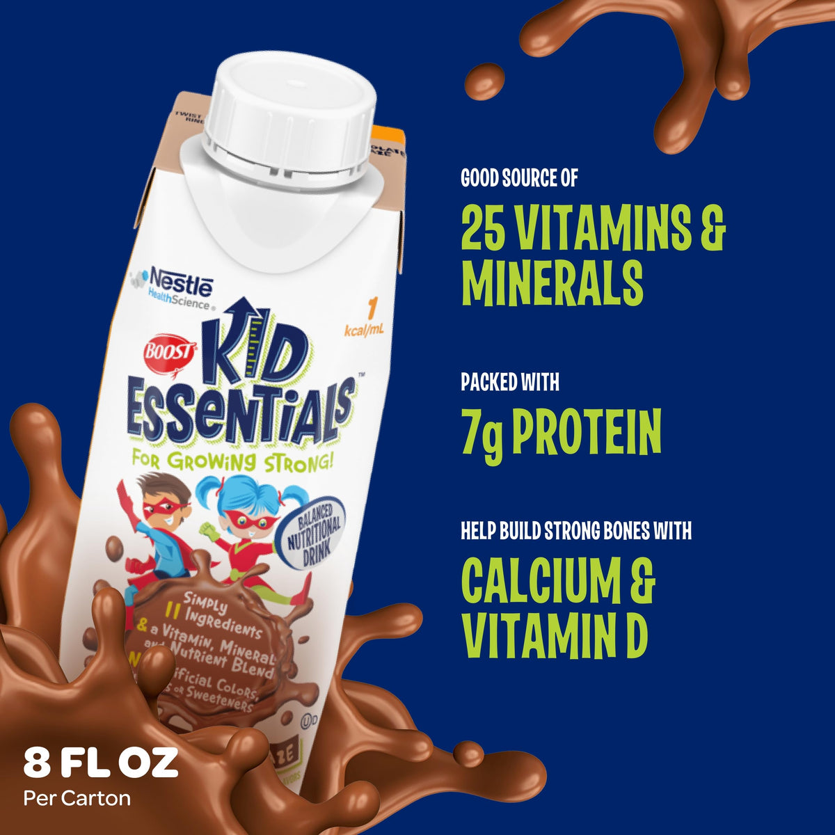Chocolate Nutritional Drink 8 Fl Oz U962798