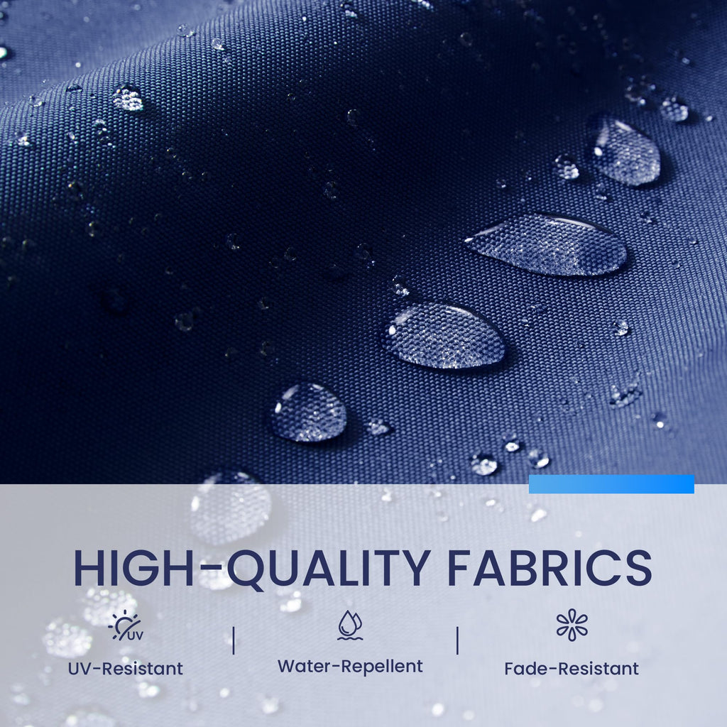 10x10 FT Cantilever Patio Umbrella with Base & LED P79430