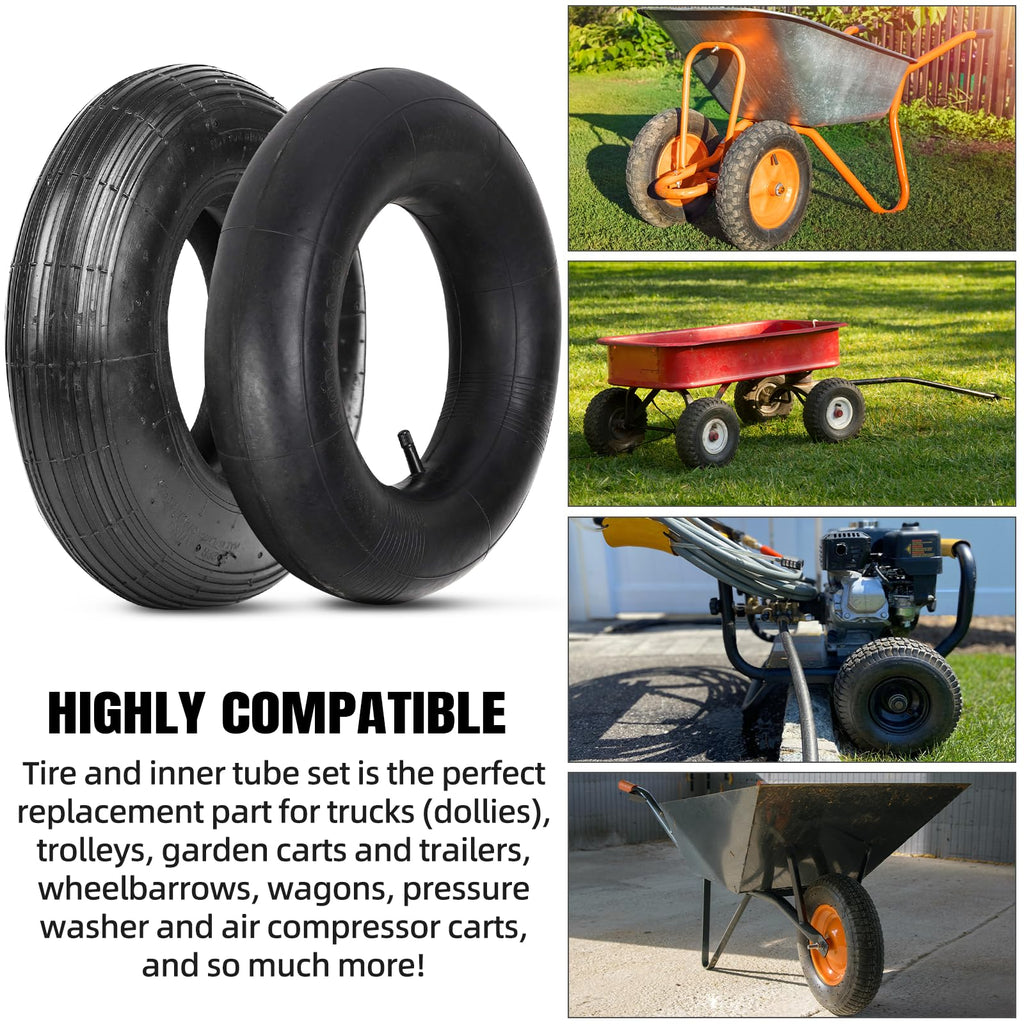 4.80/4.00-8" Tire and Inner Tube Set B5559
