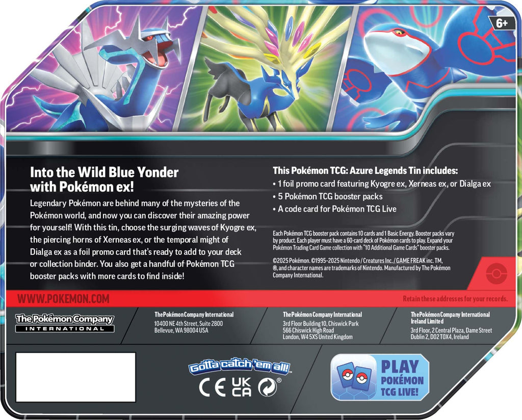 Pokemon TCG 5 Packs Tin S446015