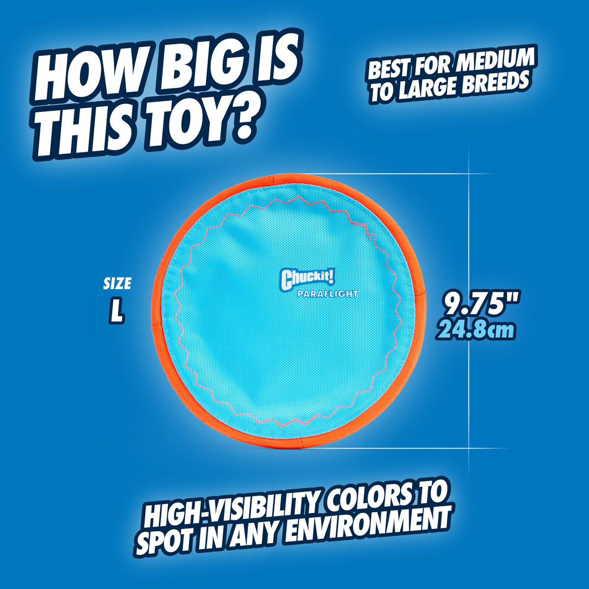 Flying Disc Dog Toy Large F96133
