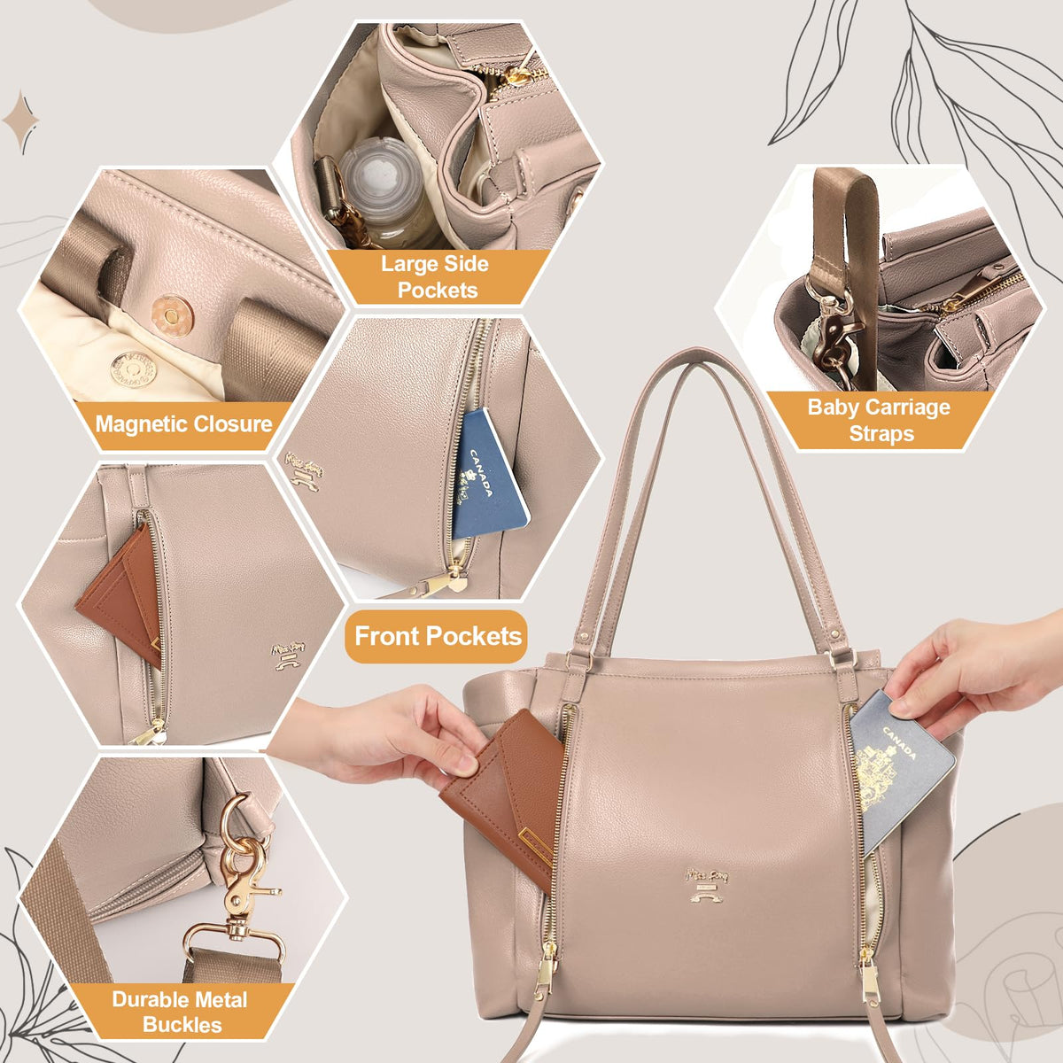 Diaper Bag Tote S841