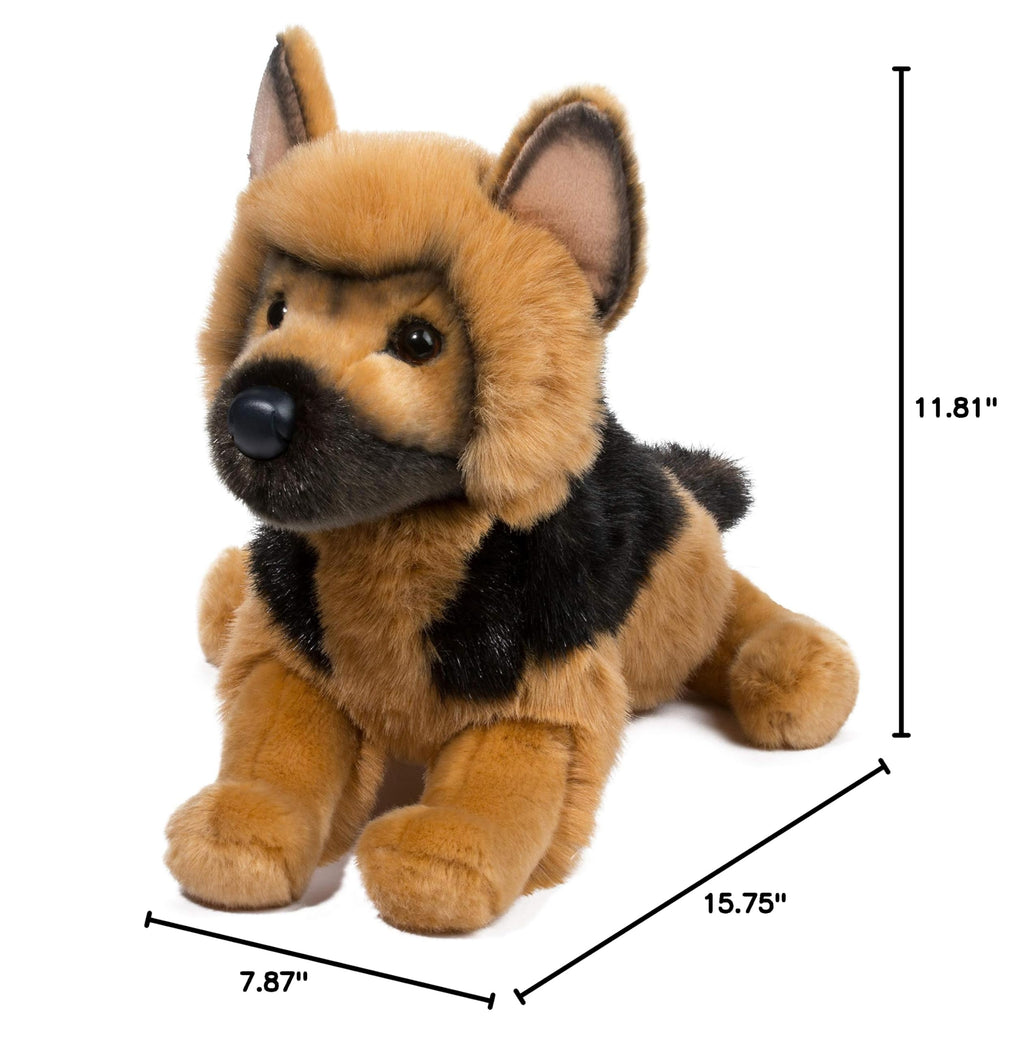 German Shepherd Dog Plush Stuffed Animal I833