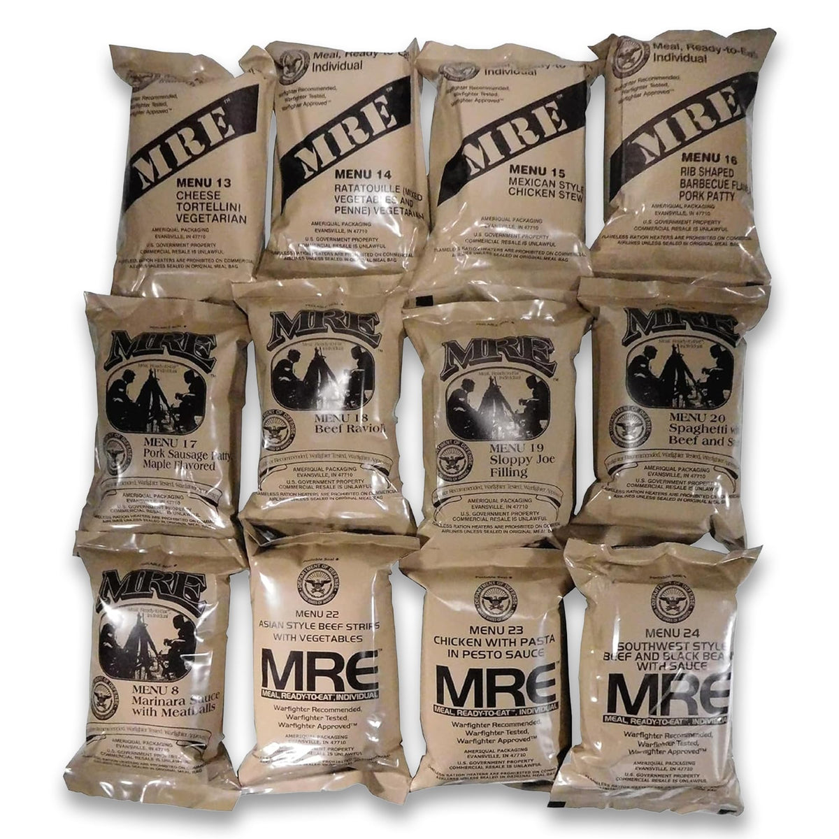 Military Surplus MRE Box I54433