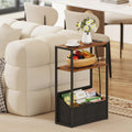 Narrow Side Table with Charging Station B282