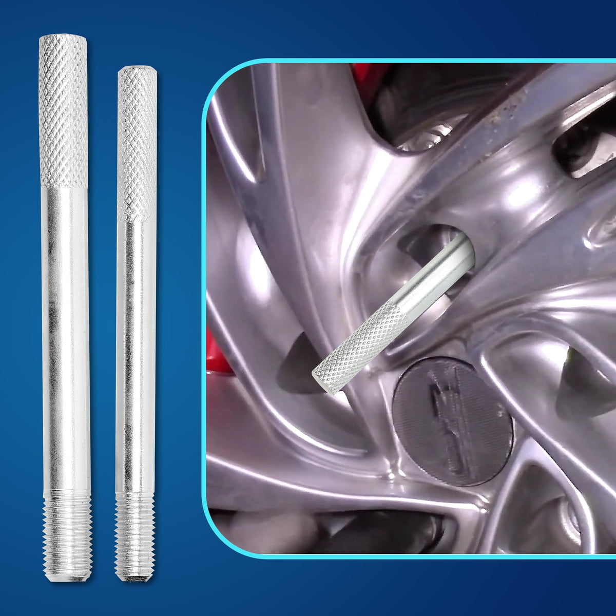 Steel Alloy Wheel Alignment Pin Tool M14x1.5/1.25 F141