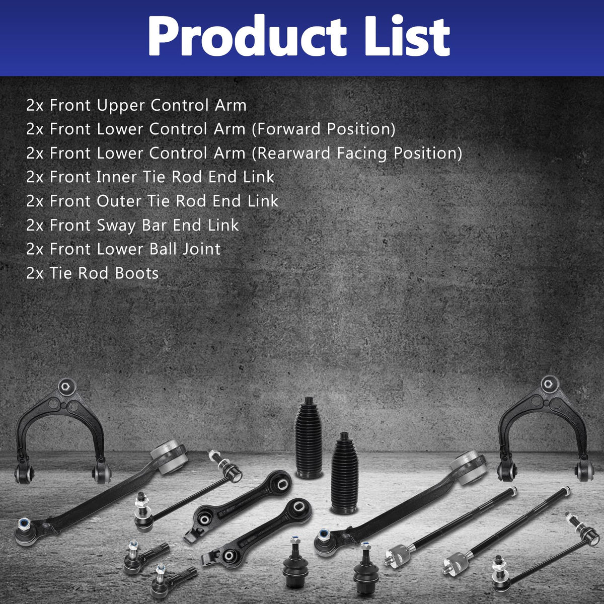 Front Control Arm Suspension B3301