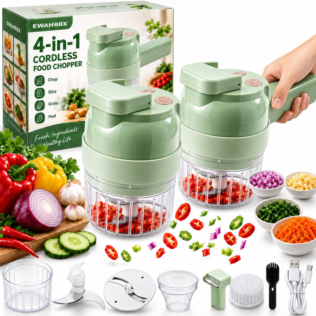 4 in 1 Handheld Electric Vegetable Chopper A86191