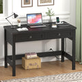 39 Inch Small Computer Desk with Drawers Q3218