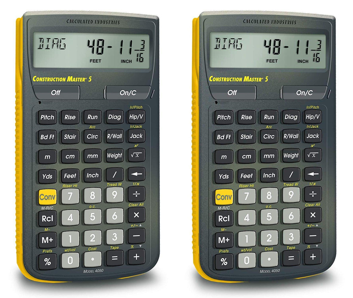 Construction Calculator Pack of 2 D9296