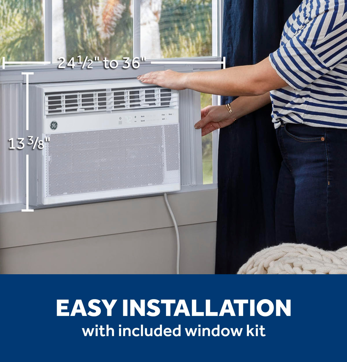 10,000 BTU Smart Window Air Conditioner T6710