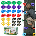 20 Tree Climbing Holds with 6 Ratchet Straps X386991