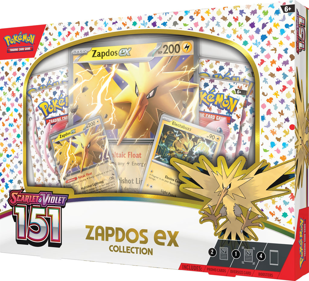 Pokemon TCG 151 Zapdos Ex Box K205