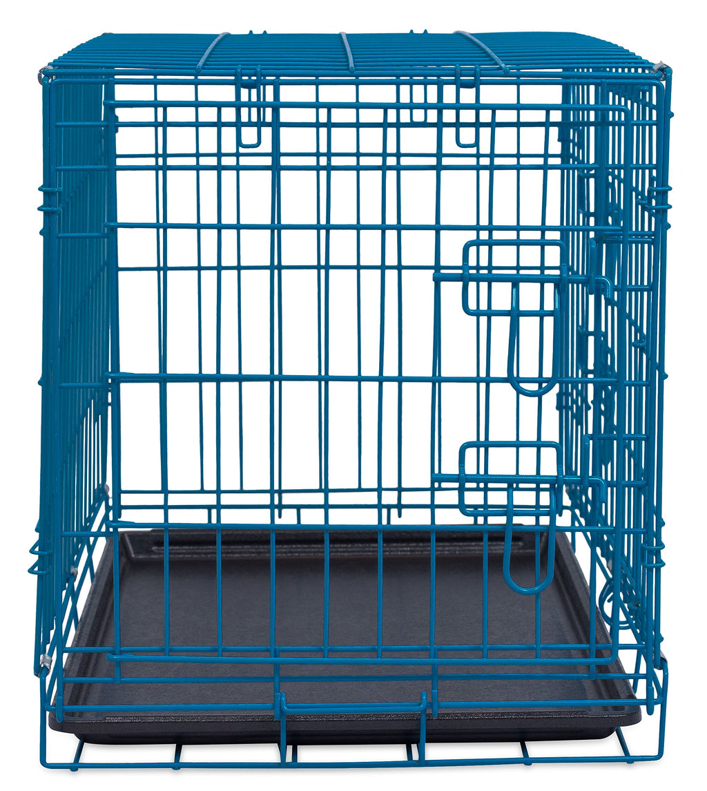 Medium 36 Inches Double Door Metal Steel Dog Kennel T635988