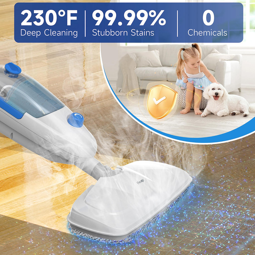 10in1 Handheld Steam Mop with 2 pad E1766