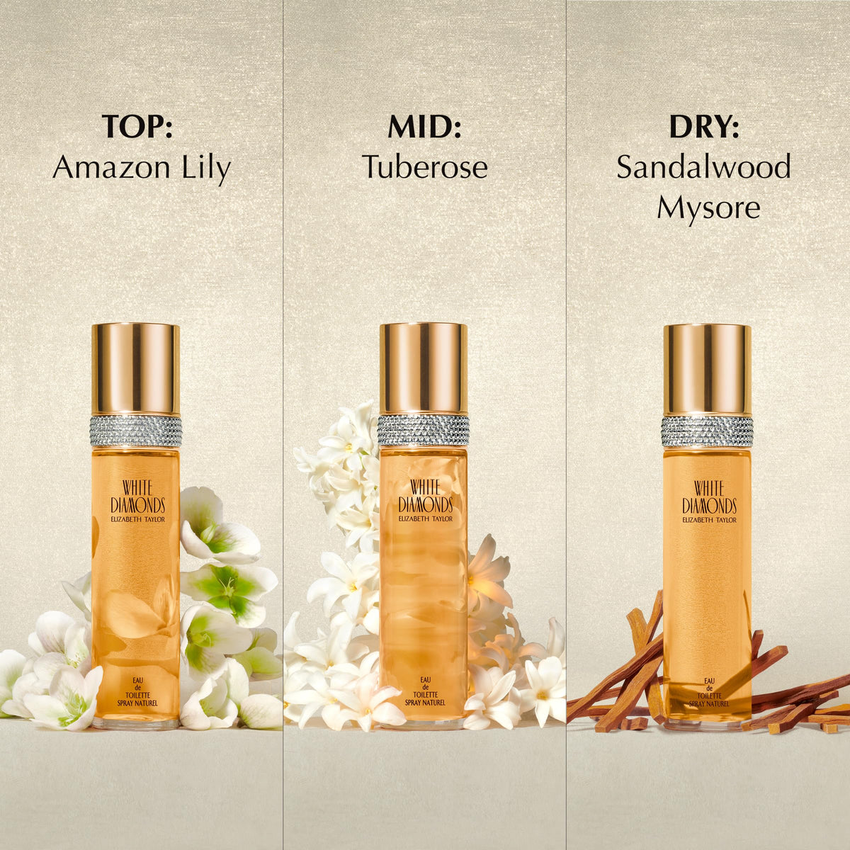 White Diamonds Eau de Toilette Spray 3.3 fl oz L497