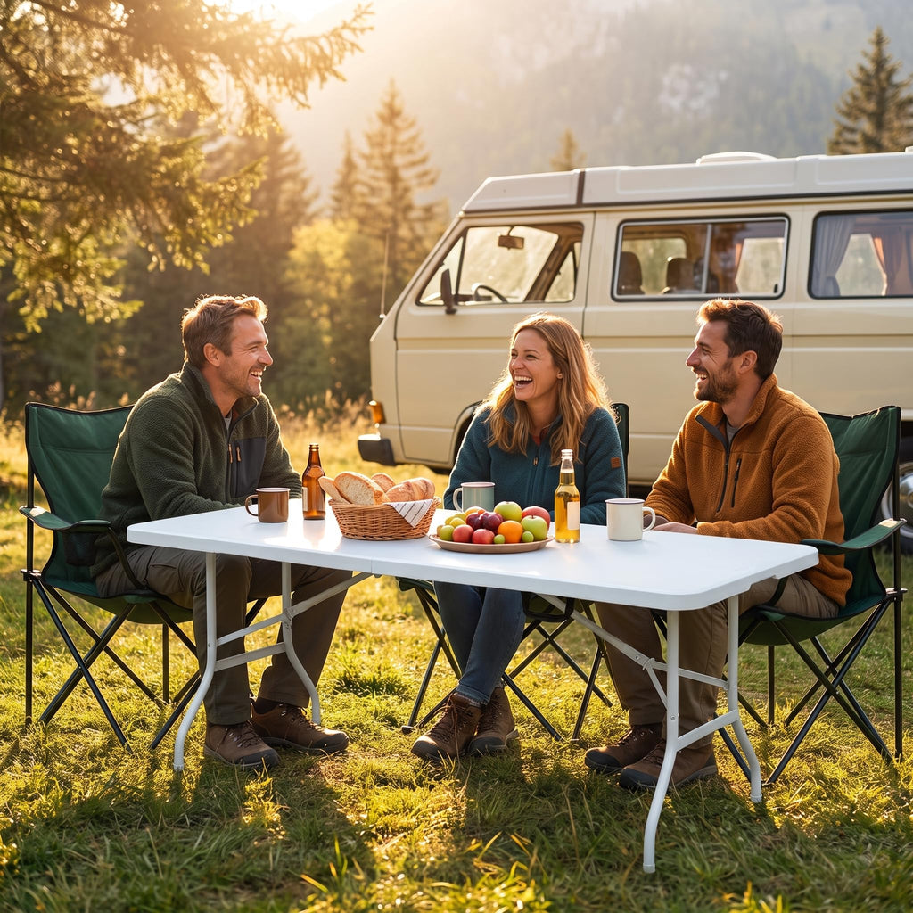 6ft Portable Folding Table D529030