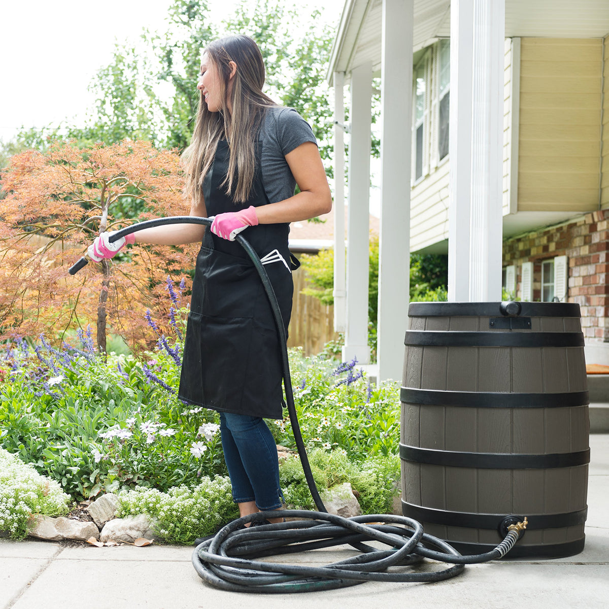 50 Gallon Rain Barrel V4449