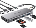 11-in-1 USB C Hub with Ethernet, 4K HDMI, Card Reader M396