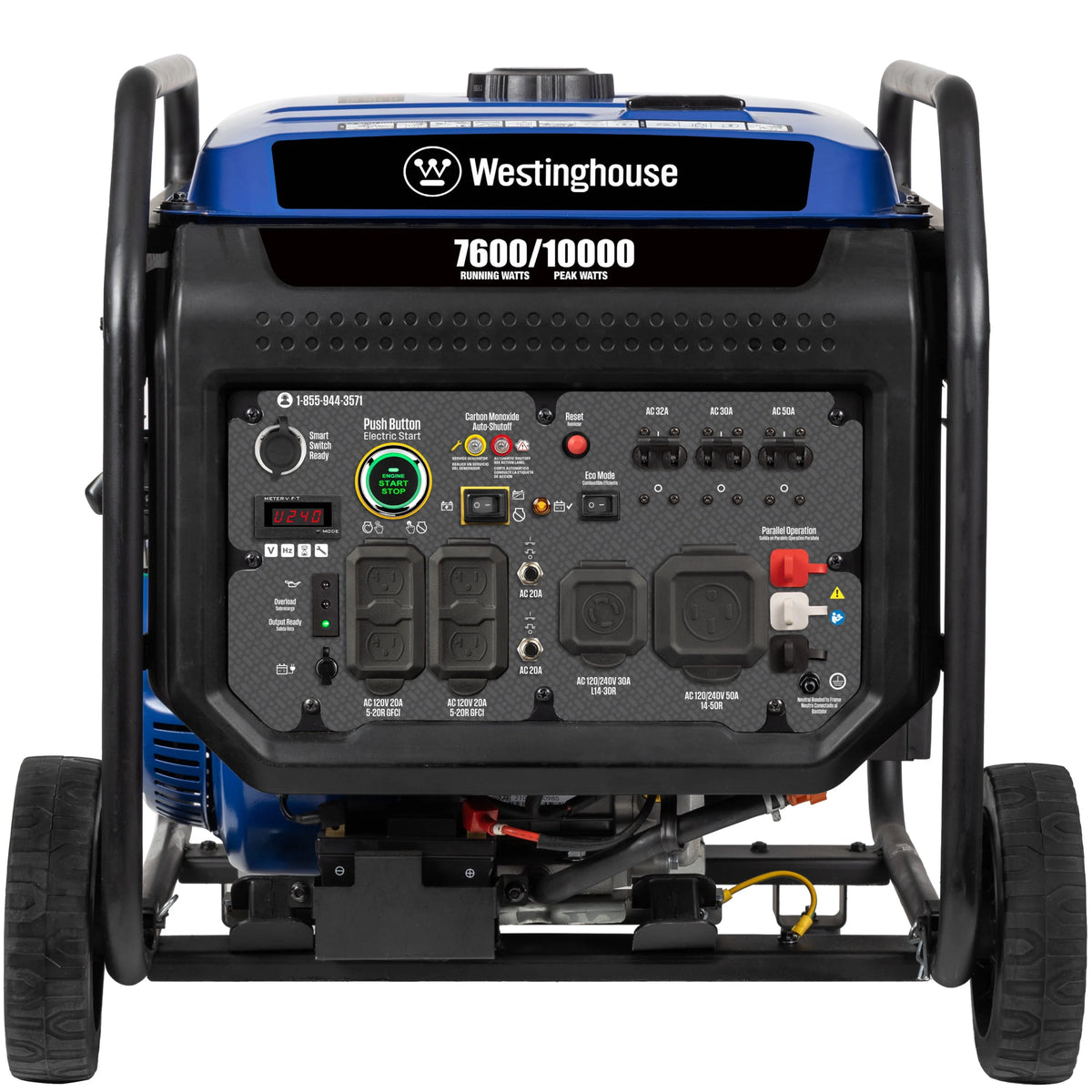 10,000 Peak Watt Portable Inverter Generator O6463